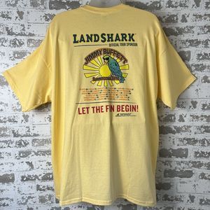 Jimmy Buffett‎ Summerz Cool Tour 2009-10 TShirt LandShark 3XL  Front Back Print